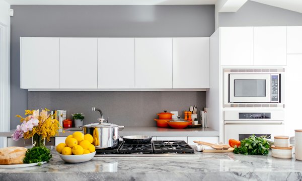 How can you design a kitchen with a focus on reducing allergens?